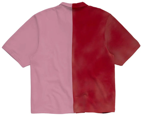 Travis Scott Cactus Jack x Nike Split Heavy Wash Polo Pink/Red