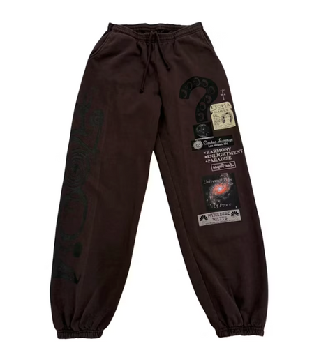 Travis Scott x Online Ceramics Utopia Sweatpants Brown