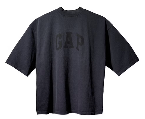 Yeezy Gap Engineered by Balenciaga Dove 3/4 Sleeve Tee Black