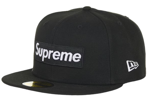 Supreme Shop Box Logo New Era 59Fifty Fitted Hat Black
