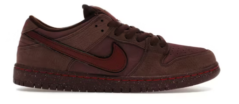 Nike SB Dunk Low City of Love Burgundy Crush