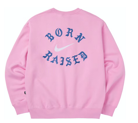 Nike SB Born X Raised Crewneck Sweatshirt Pink