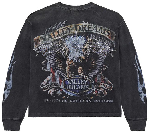 Vale Forever Valley Bling Long-Sleeve Black