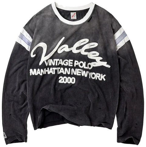 Vale Forever VINTAGE JERSEY LS BLACK