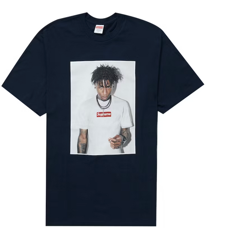 Supreme NBA Youngboy Tee Navy