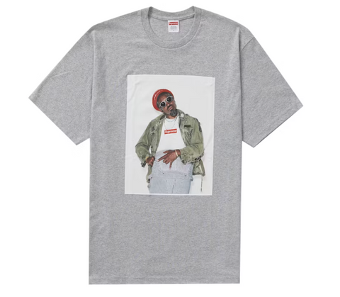 Supreme André 3000 Tee Heather Grey