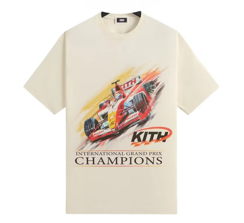Kith F1 Champion Vintage Tee Silk