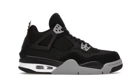 Jordan 4 Retro Black Canvas (GS)