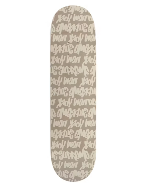 Supreme Fat Tip Skateboard Deck Tan
