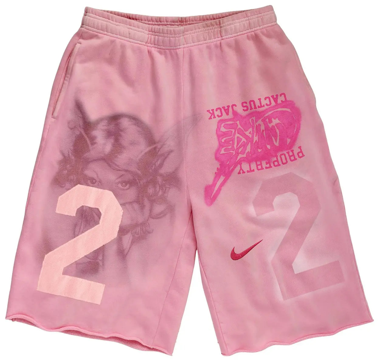 Travis Scott Cactus Jack x Nike Property of Shorts Pink – Sneaker