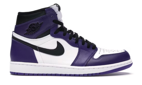 Jordan 1 Retro High Court Purple White