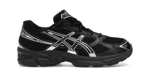 ASICS Gel-1130 Black Pure Silver (GS)