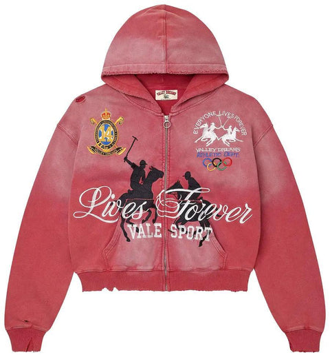 Vale Forever Rockefeller Zip Up Red