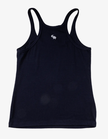 Chrome Hearts Embroidered Tank Top Navy