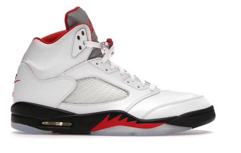 Jordan 5 Retro Fire Red Silver Tongue (2020)