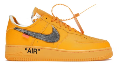 Nike Air Force 1 Low Off-White ICA University Gold