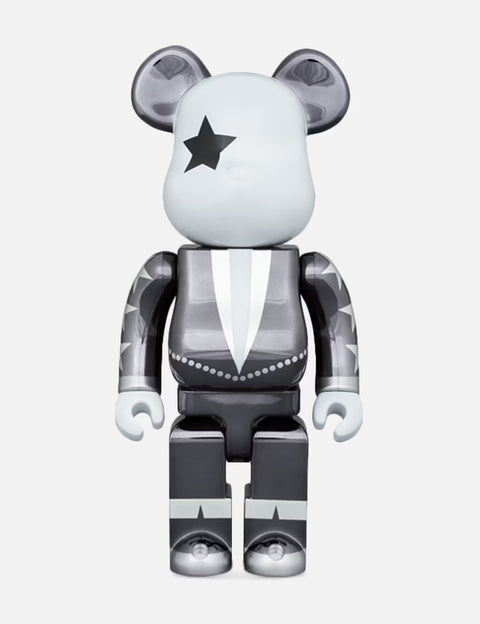 Bearbrick x KISS Star Child 1000% Chrome Ver.