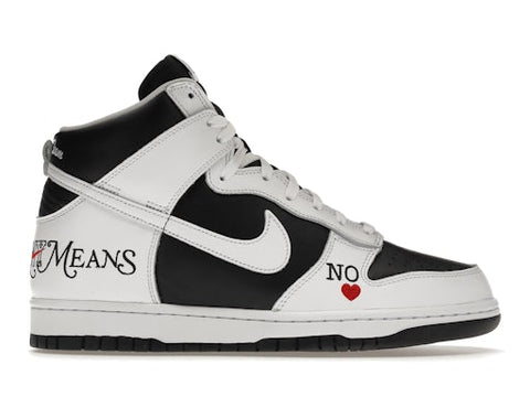 Nike SB Dunk High Supreme By Any Means Black