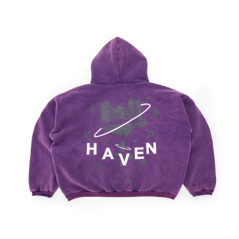 Haven DALLAS Hoodie Washed Purple