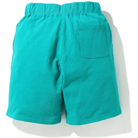 BAPE Shark Wide Sweatshort Green