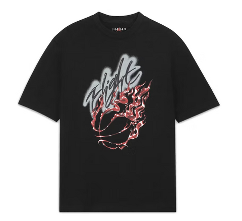 Travis Scott x Jordan Flight Graphic T-Shirt Black