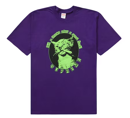 Supreme Smoke Tee (SS23) Purple