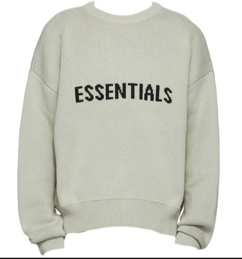 Fear of God Essentials Pullover Sweater Concrete