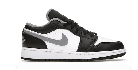 Jordan 1 Low Black White Grey (GS)