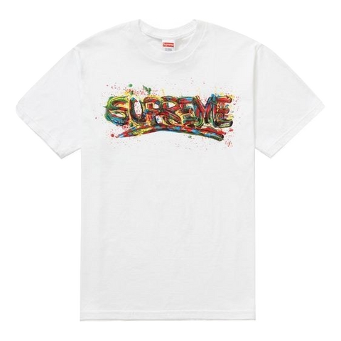 Supreme Paint Logo Tee